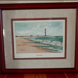 Framed Lithograph Print - signed & numbered